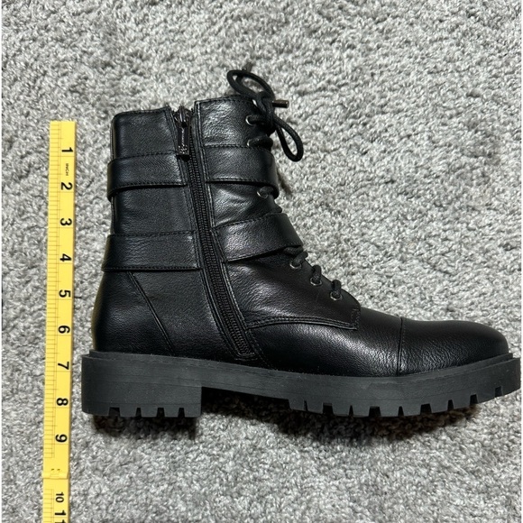 NWT Jessica Simpson Kerina Lace-Up Boot Zipper Closure 7.5 - Picture 5 of 8